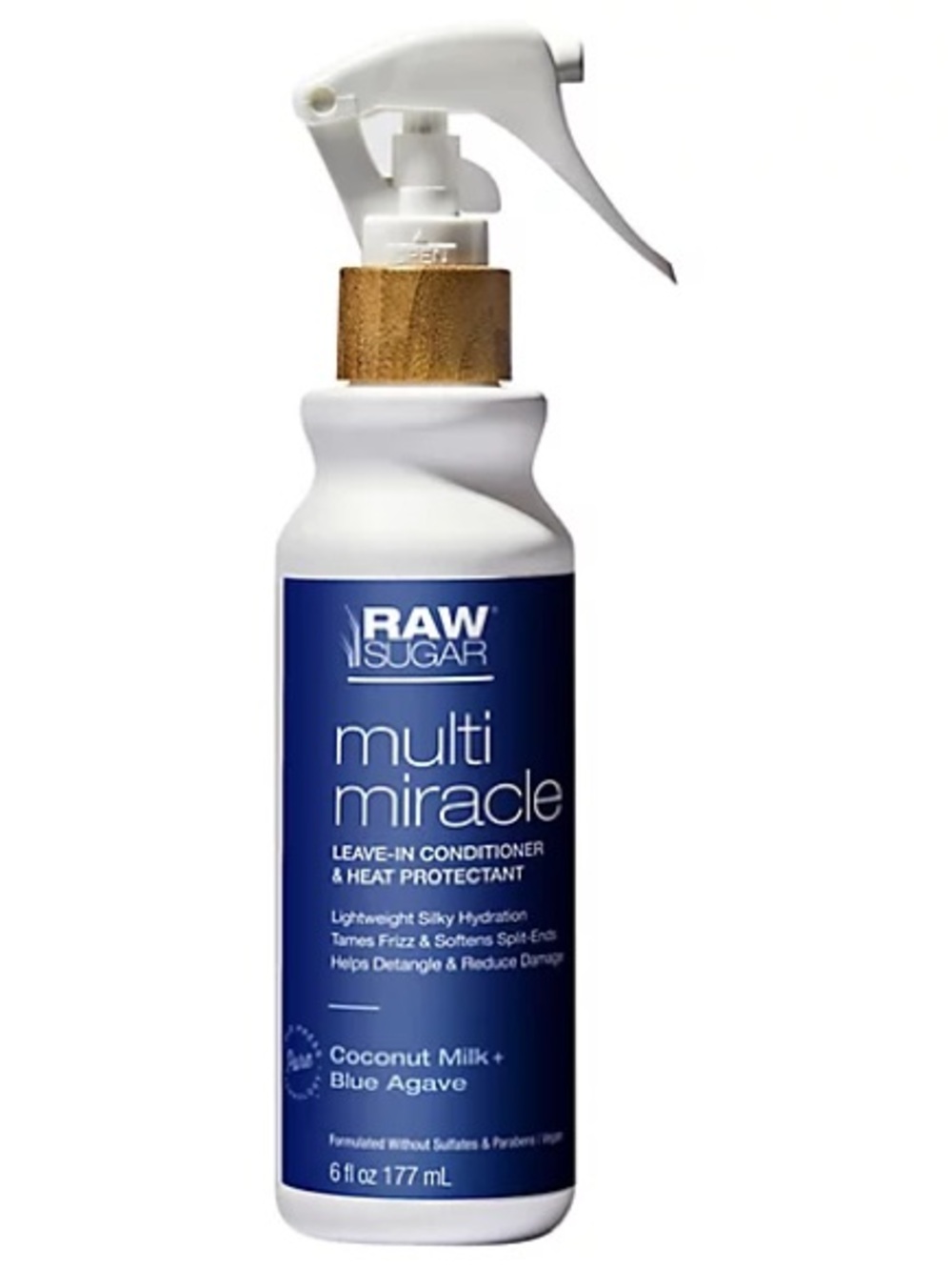 3/$20💘 Raw Sugar The Multi Miracle Leave-In Conditioner & Heat Protectant